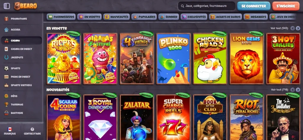Meilleurs sites de casino en ligne securite fiabilite